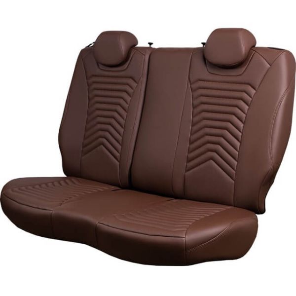 Чехлы Премиум Экокожа Байрон Президент|Жук на Skoda Yeti 2009-2018 г.в.