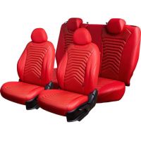 Чехлы Премиум Экокожа Байрон Президент|Жук на Skoda Yeti 2009-2018 г.в.