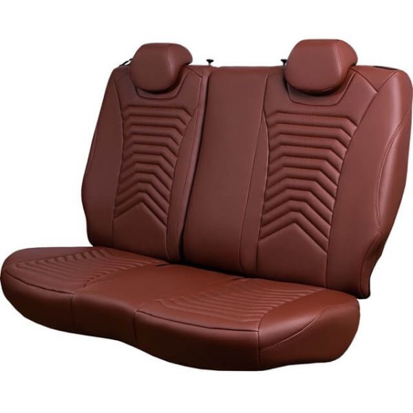 Чехлы Премиум Экокожа Байрон Президент|Жук на Skoda Yeti 2009-2018 г.в.