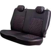 Чехлы Экокожа Турин Ромб на Geely GC6 -1, 05.2014-03.2017, Седан 4 дв